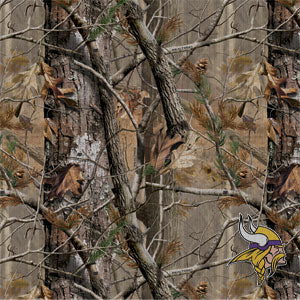 NFL Minnesota Vikings Realtree AP Camo Wii (Includes 1 Controller) Skin
